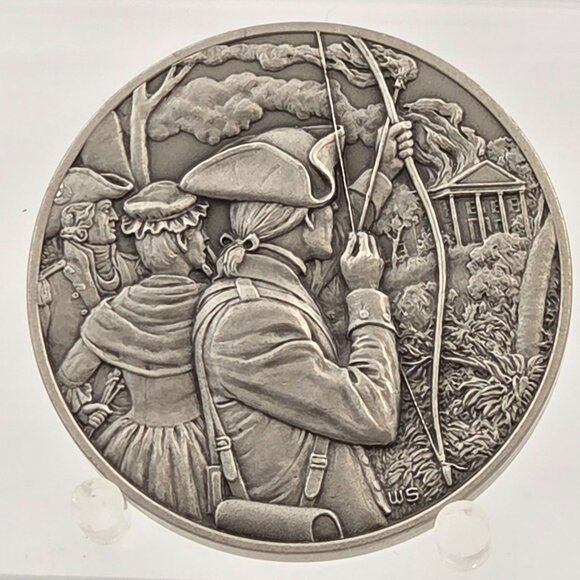 Rebecca Brewton Motte The Great Women American Revolution Bicentennial Medals - Picture 1 of 3